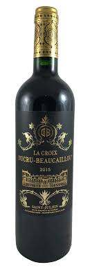 Croix de Beaucaillou St Julien 2015, Case of 3 bottles