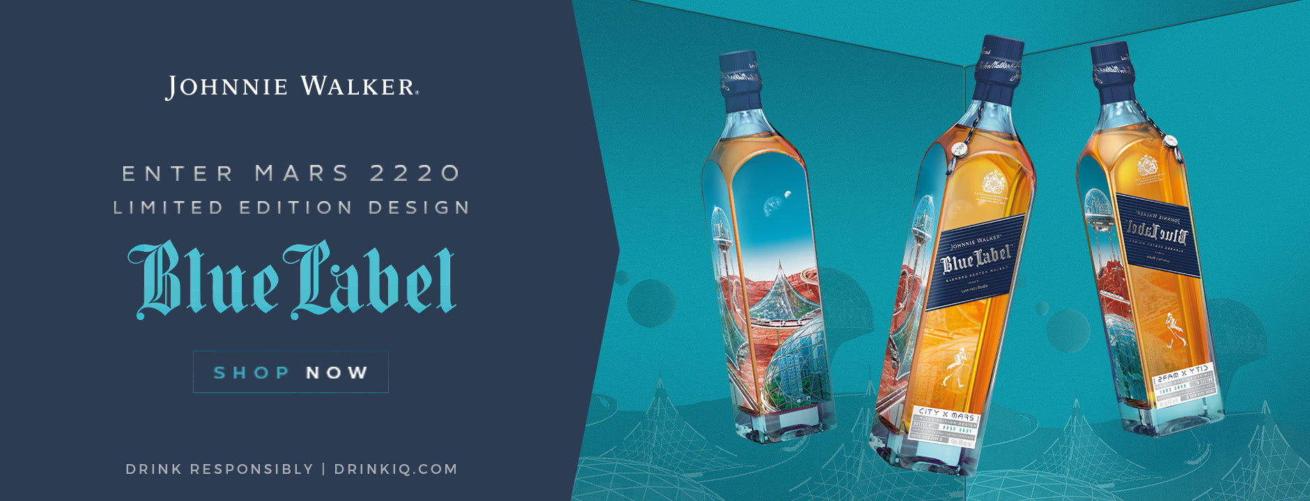 Johnnie Walker Blue Label Cities of the Future – Mars 2220 Edition